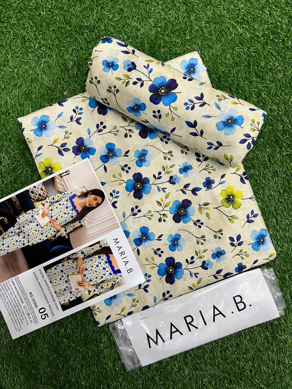 MARIA.B KHADDAR TWO PIECE