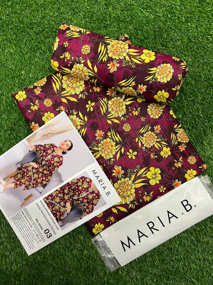 MARIA.B KHADDAR TWO PIECE