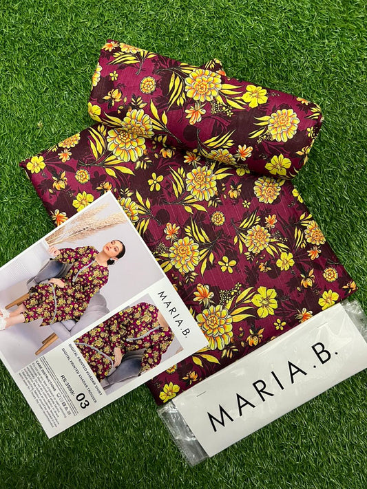 MARIA.B KHADDAR TWO PIECE