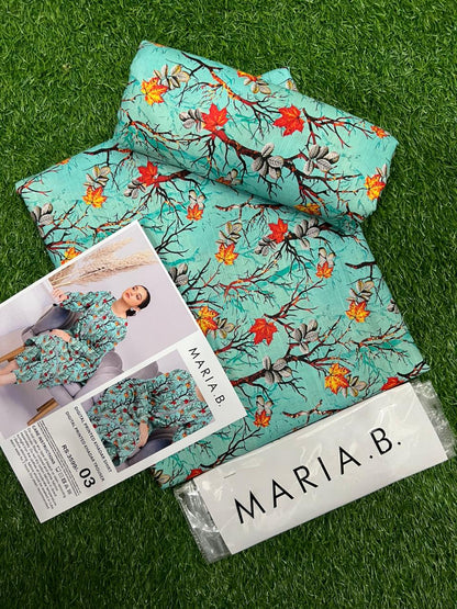 MARIA.B KHADDAR TWO PIECE