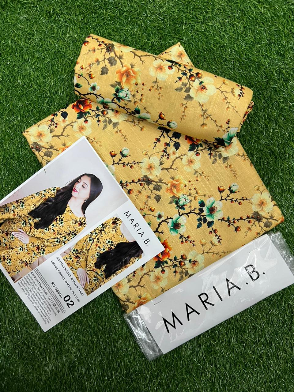 MARIA.B KHADDAR TWO PIECE