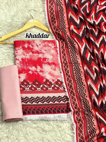 BINT E NAZ KHADDAR THREE PIECE