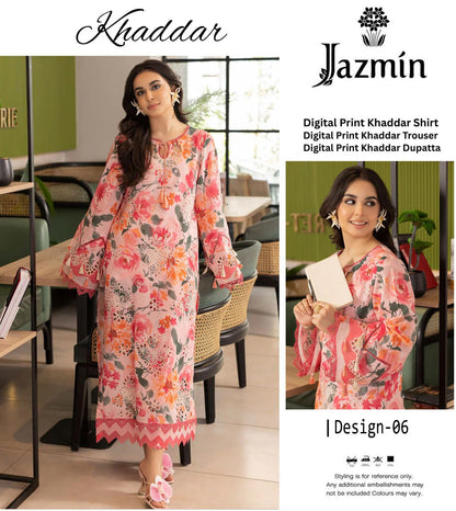 JAZMIN KHADDAR THREE PIECE