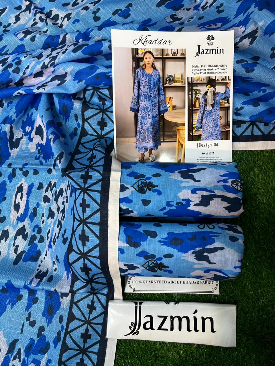 JAZMIN KHADDAR THREE PIECE