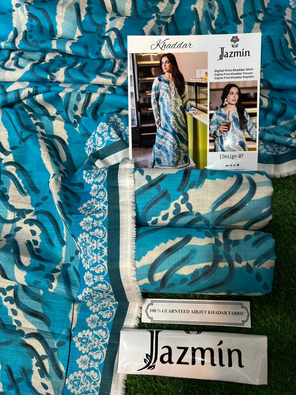 JAZMIN KHADDAR THREE PIECE