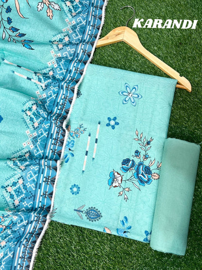 ZELLBURY KARANDI THREE PIECE