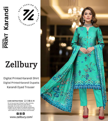 ZELLBURY KARANDI THREE PIECE