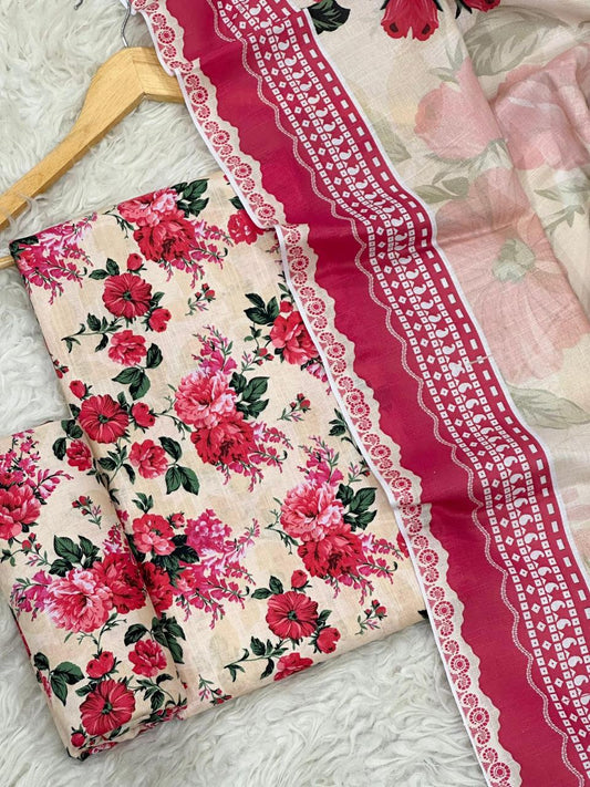 SAPPHIRE KHADDAR THREE PIECE