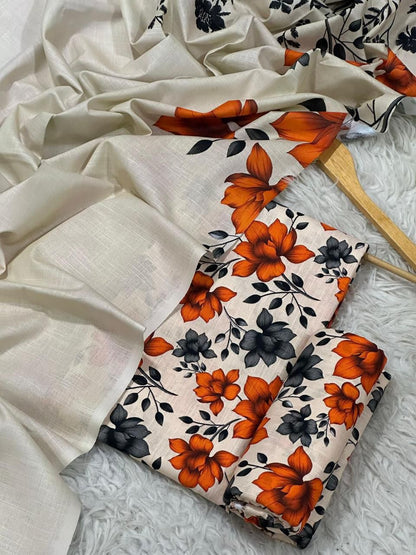 SAPPHIRE KHADDAR THREE PIECE