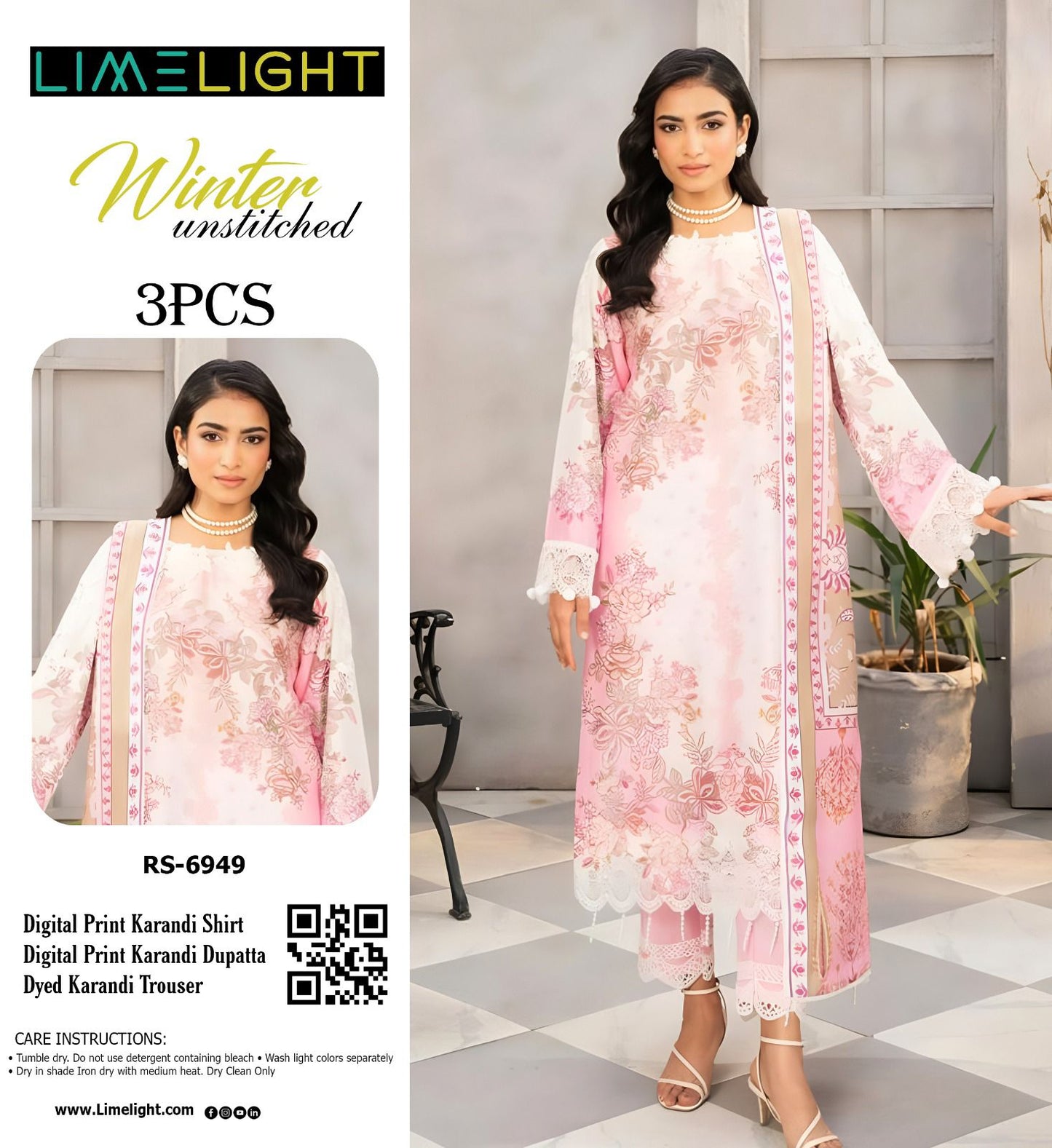 LIMELIGHT KARANDI THREE PIECE