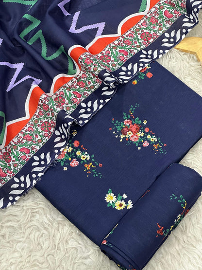 MARIA B KHADDAR THREE PIECE