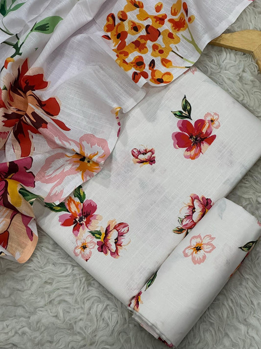 MARIA B KHADDAR THREE PIECE