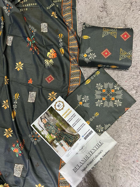 BULANDI SHAMARY LINEN THREE PIECE