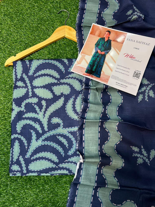 SANA SAFINA KHADDAR THREE PIECE