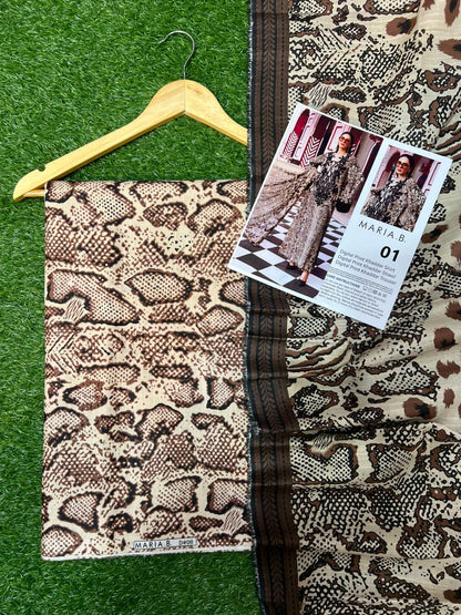 MARIA B KHADDAR THREE PIECE