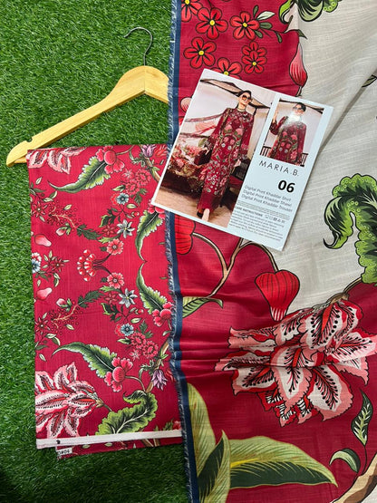 MARIA B KHADDAR THREE PIECE