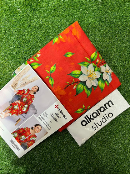 AL KARAM KHADDAR TWO PIECE