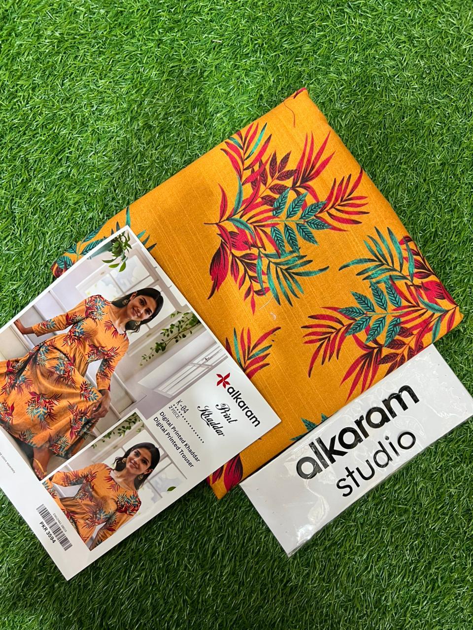 AL KARAM KHADDAR TWO PIECE