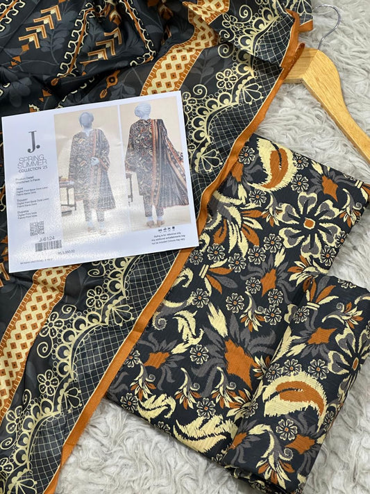 3 PIECE - J. DORYA LAWN THREE PIECE