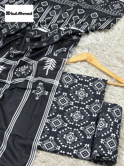 3-PIECE GUL AHMAD LAWN PRINTED