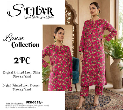 SEHAR LUXURY LAWN TWO PIECE