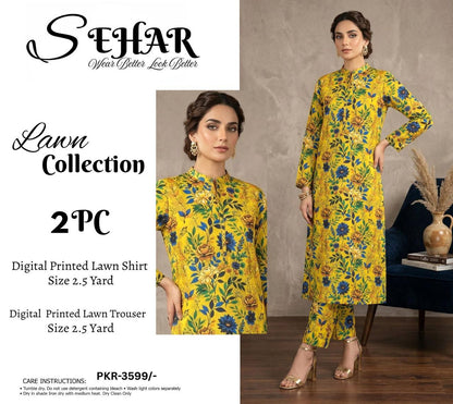 SEHAR LUXURY LAWN TWO PIECE