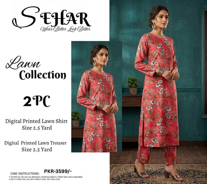 SEHAR LUXURY LAWN TWO PIECE