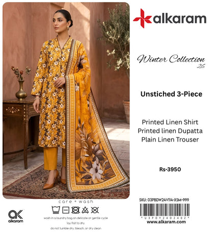 AL KARAM LINEN 3-PIECE