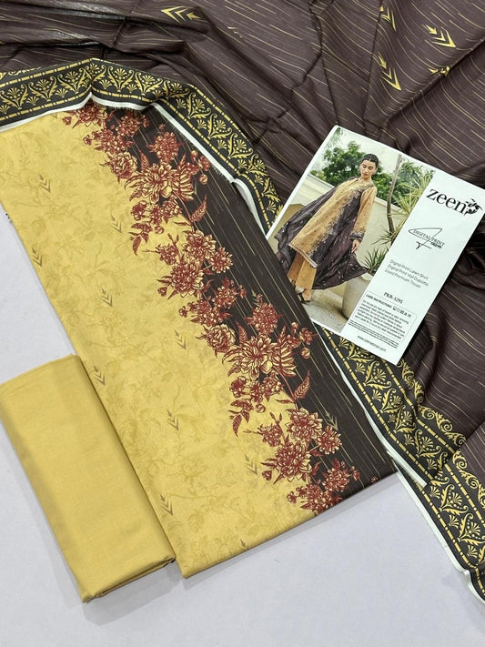ZEEN LAWN THREE PIECE