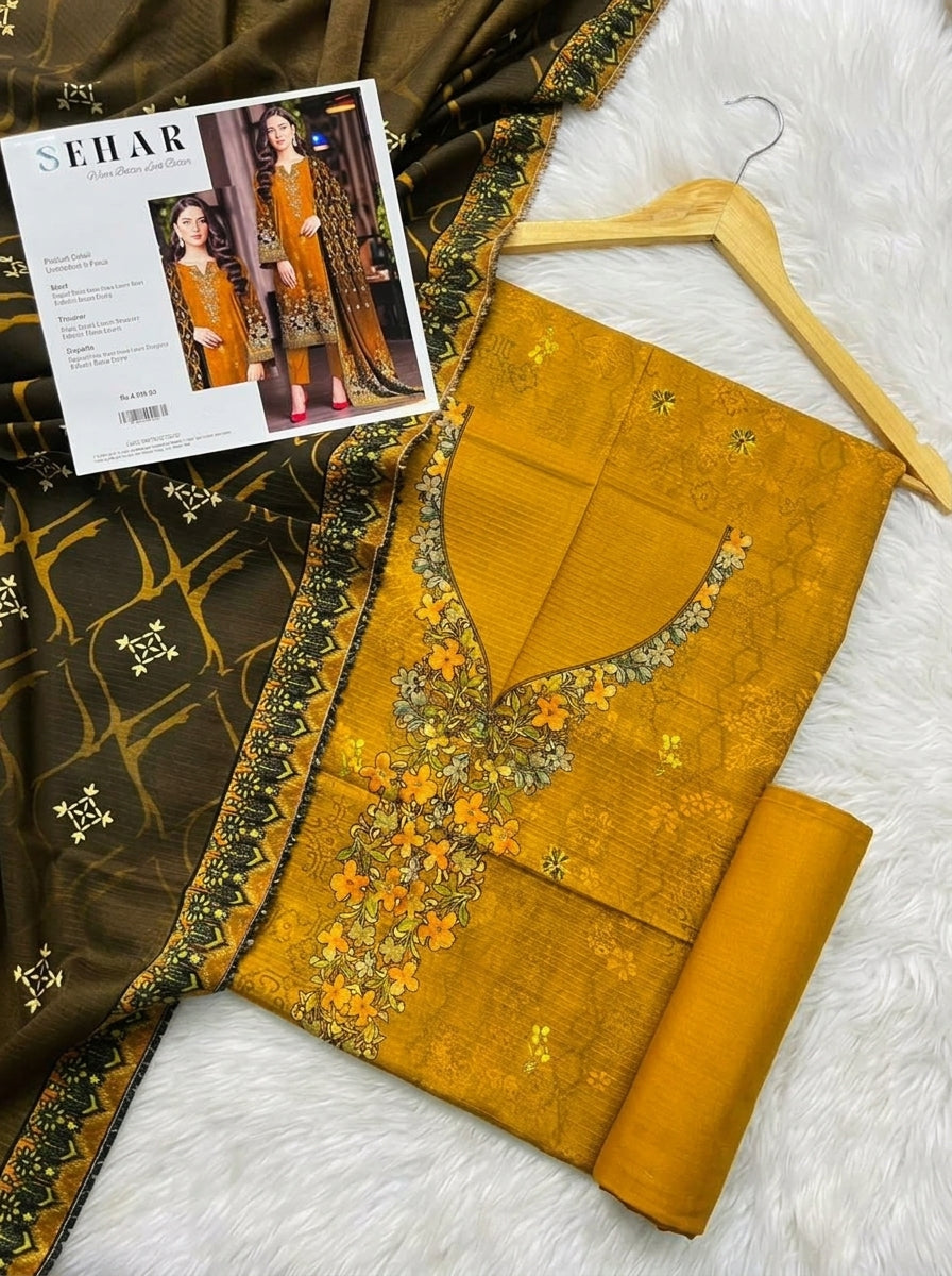 SEHAR DORYA LAWN THREE PIECE