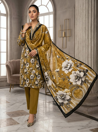 NISHAT LAWN THREE PIECE