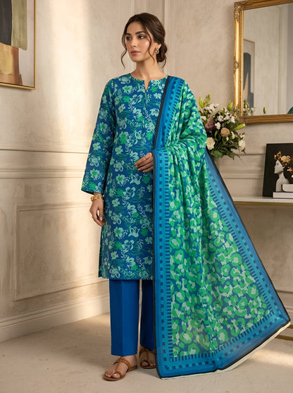 SANA SAFINA LAWN THREE PIECE