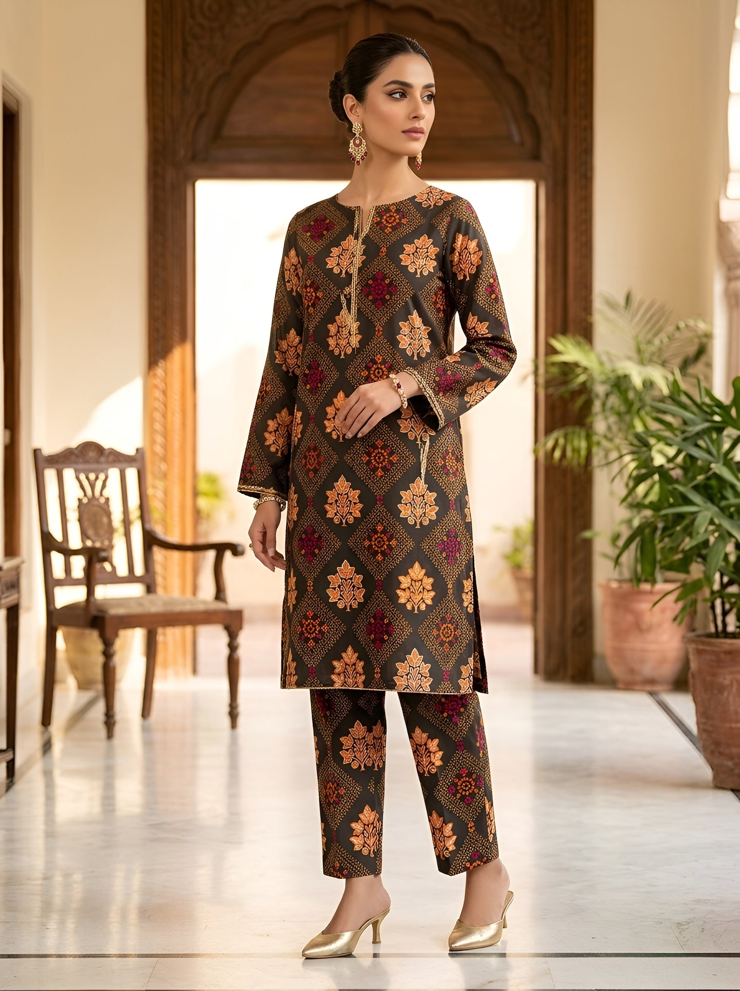 SEHAR LAWN TWO PIECE