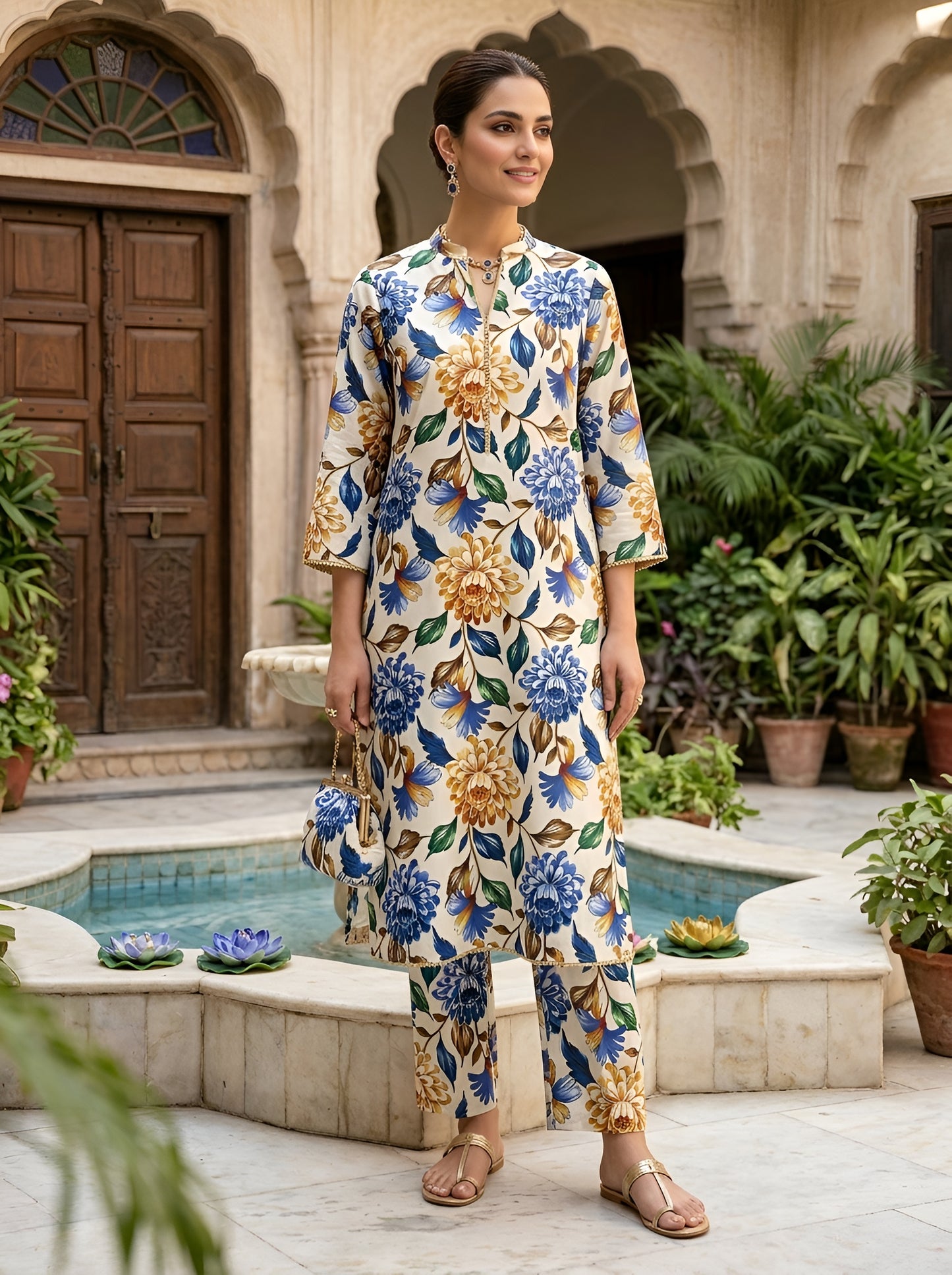 SEHAR LAWN TWO PIECE