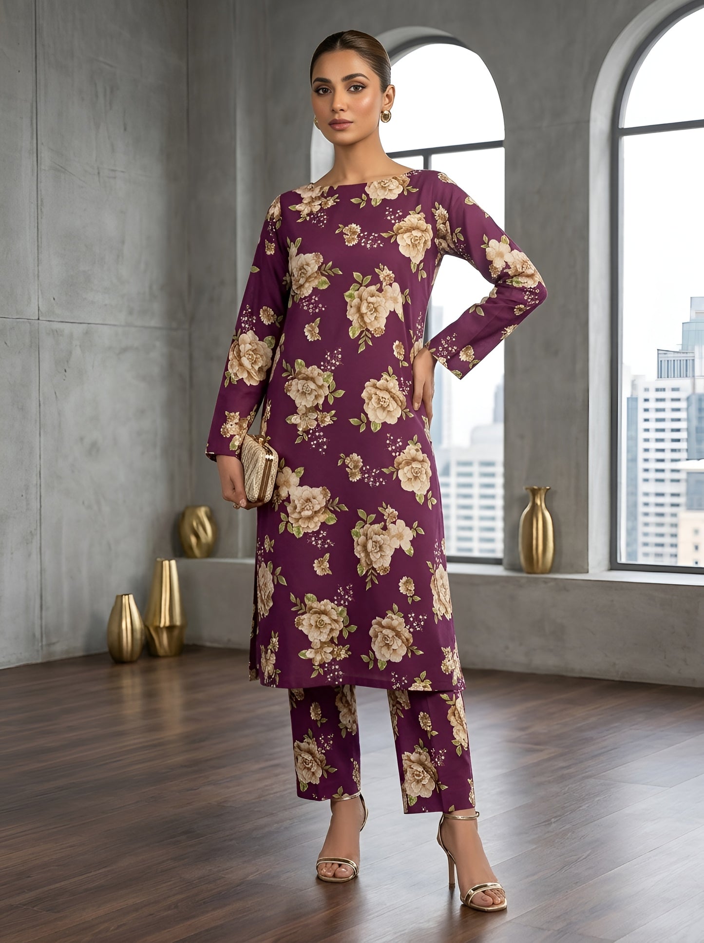 SEHAR LAWN TWO PIECE