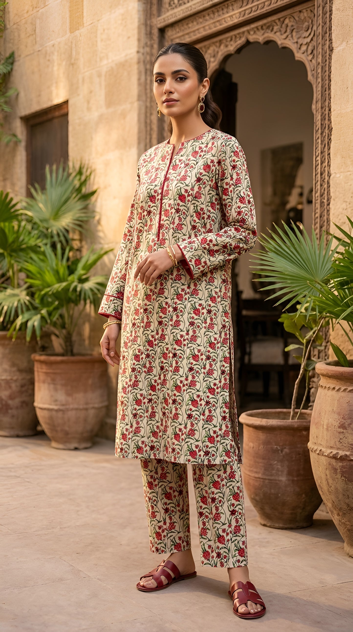 SEHAR LAWN TWO PIECE