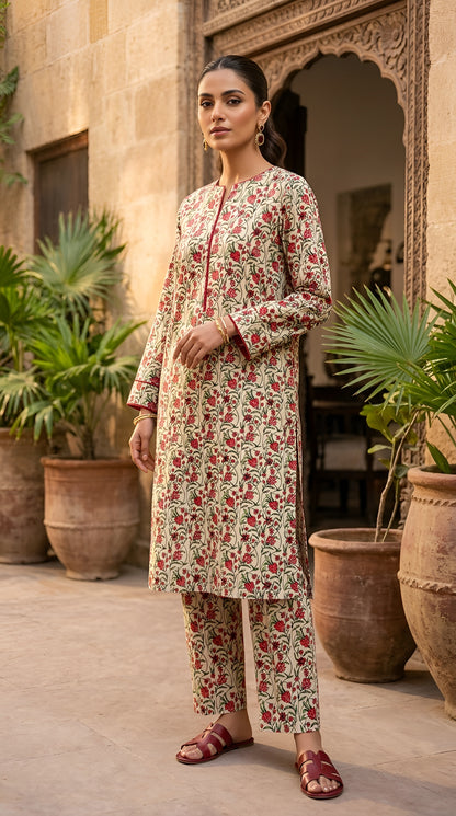 SEHAR LAWN TWO PIECE