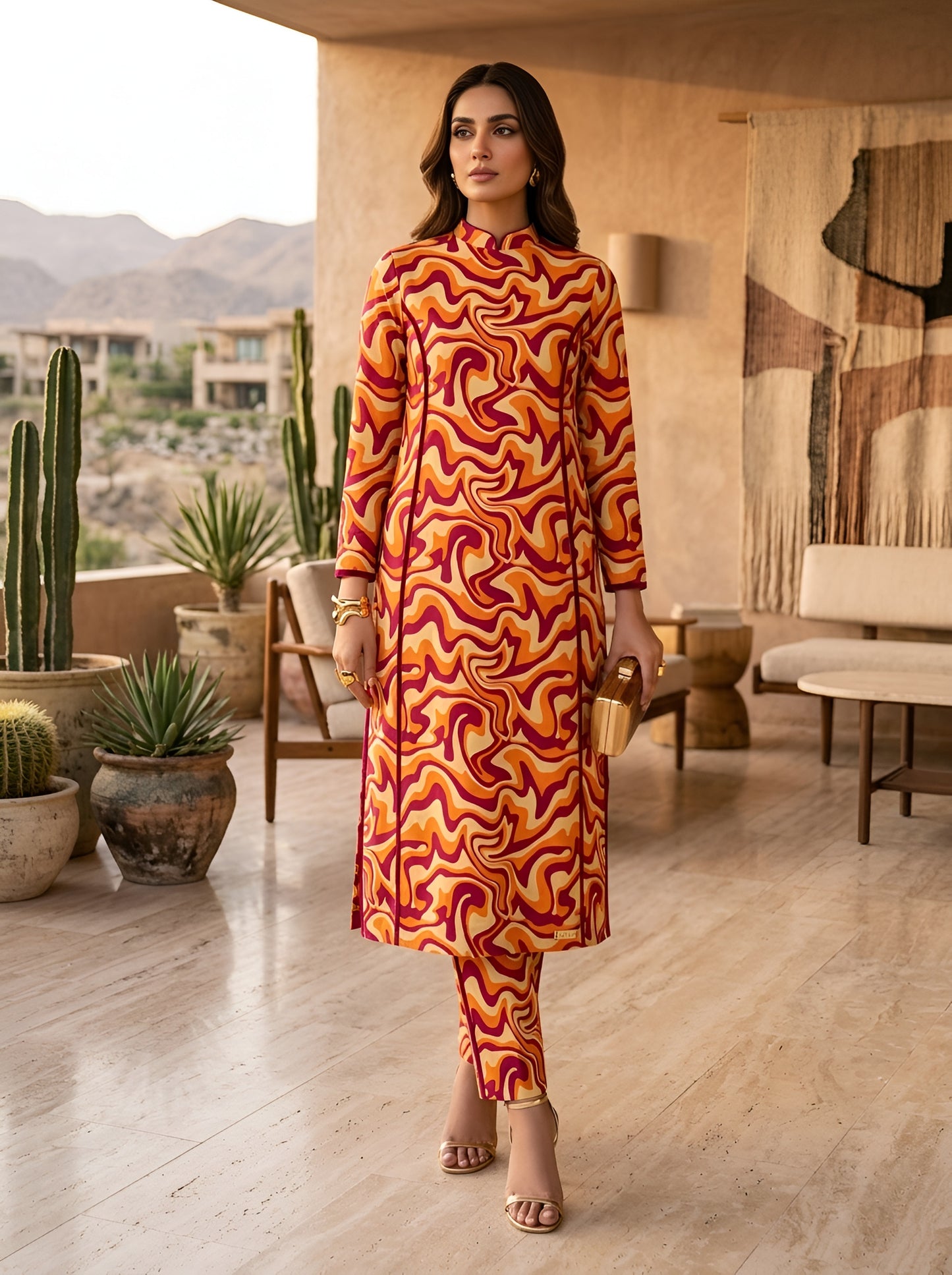 SEHAR LAWN TWO PIECE