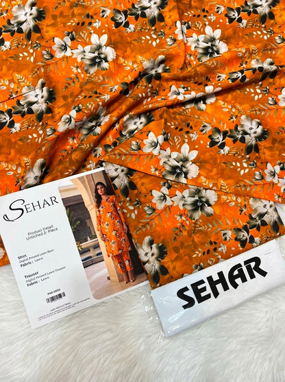 SEHAR LAWN TWO PIECE