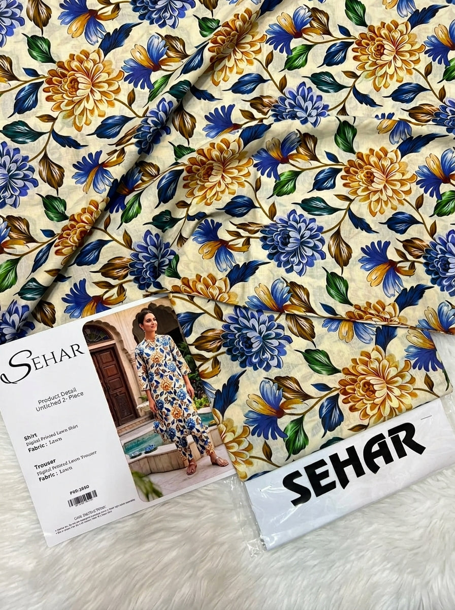 SEHAR LAWN TWO PIECE
