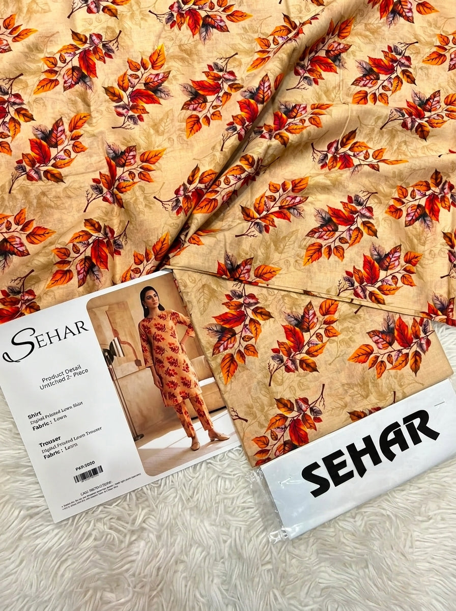 SEHAR LAWN TWO PIECE