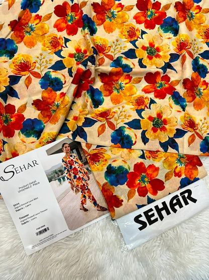 SEHAR LAWN TWO PIECE