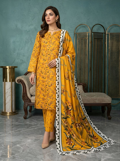 KHAADI LAWN THREE PIECE