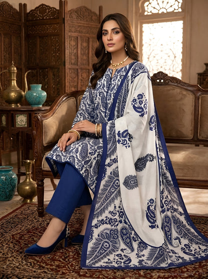 NISHAT LAWN THREE PIECE