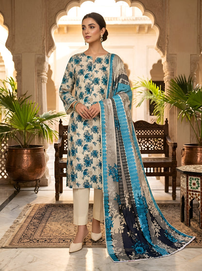 NISHAT LAWN THREE PIECE