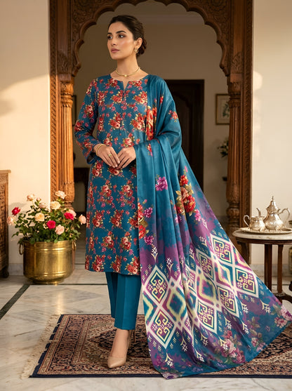 NISHAT LAWN THREE PIECE