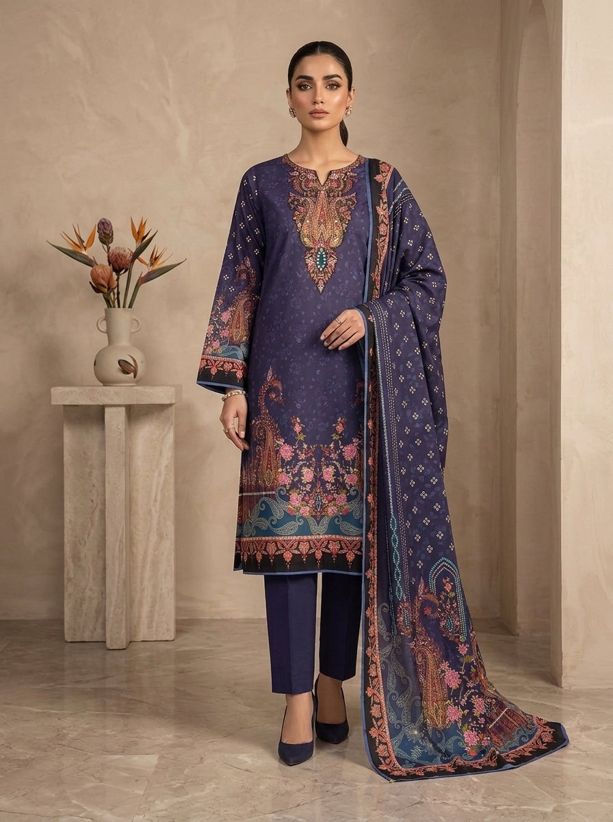 STAR LINEN THREE PIECE