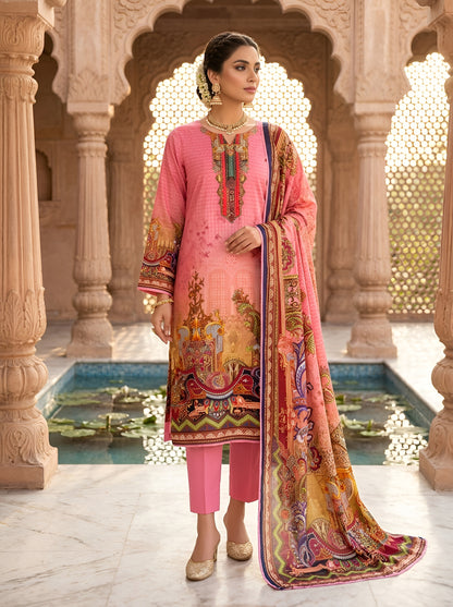 STAR LINEN THREE PIECE