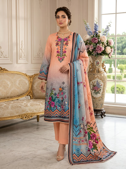 STAR LINEN THREE PIECE
