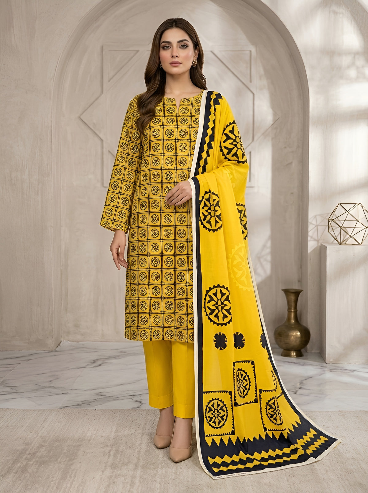 BIN SAEED LINEN 3-PIECE